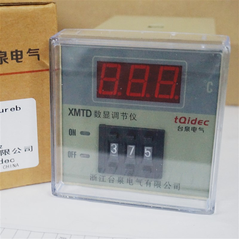 台泉电气 数显温度控制仪温控表 XMTD-2001 (K型399)继电器