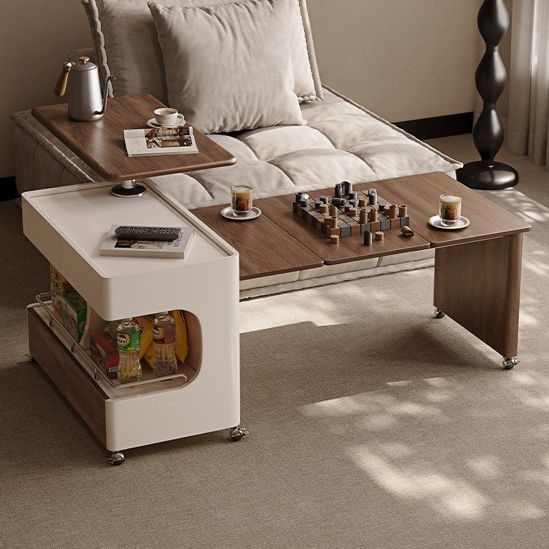 可移动茶几折叠伸缩小户型新款家用边柜客厅角几升降沙发边几茶几,住宅家具,移动边几/推车,淘宝优惠券,粉丝福利购,淘宝优惠卷