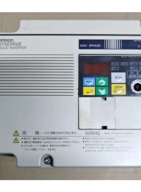 oumu龙变频器380V3.7KW 3G3JV-A4037 测试