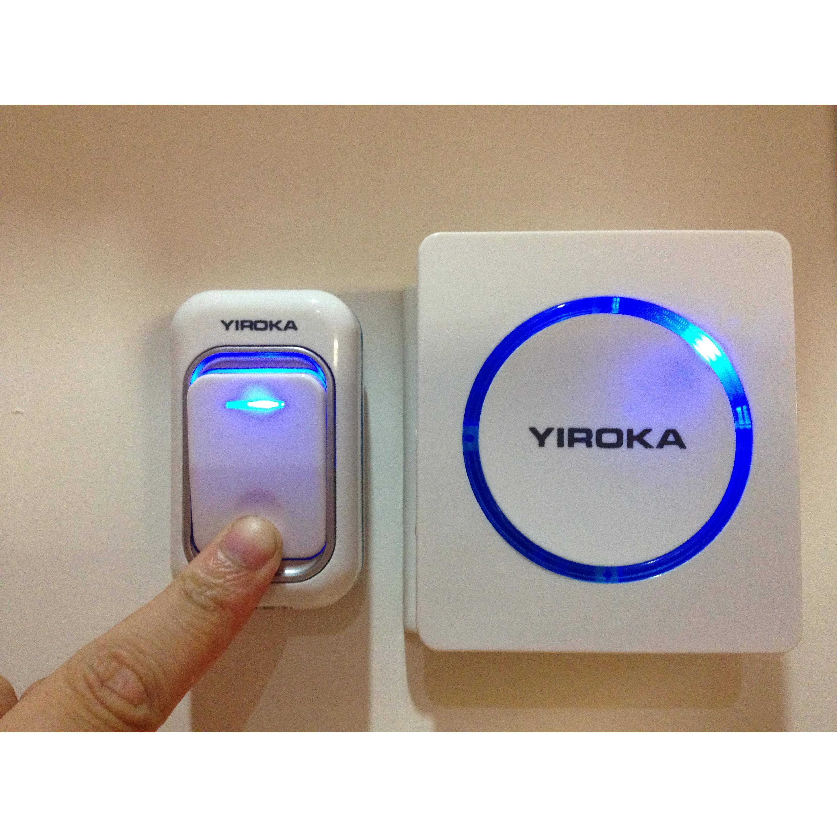 包邮 盈润佳门铃无线家用 遥控数码门铃老人孕妇呼叫器调音量防水