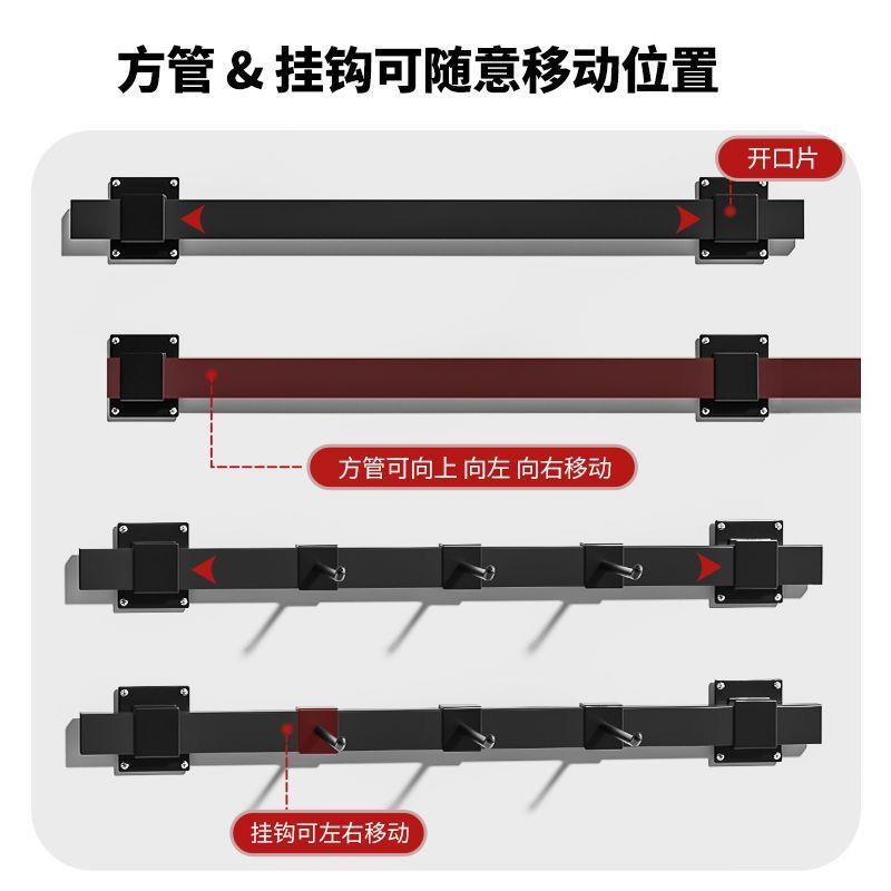 便利店超市黑色上墙展架货架手机配件袜子小饰品零食挂墙上货架