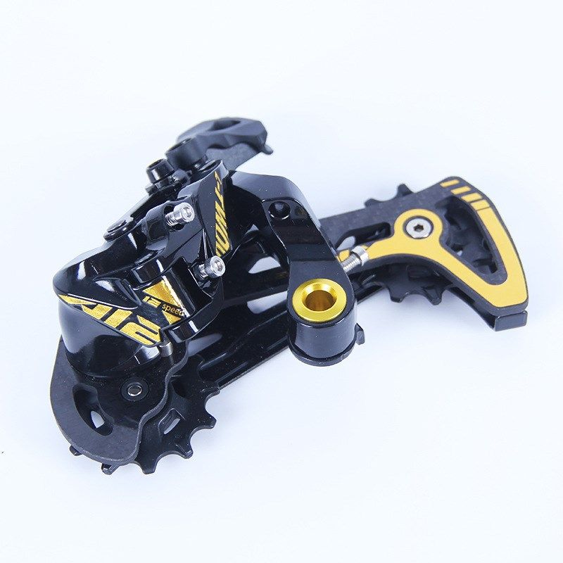 LTWOO蓝图AT12速碳纤维后变速器52T压铸无视窗指拨112速套件