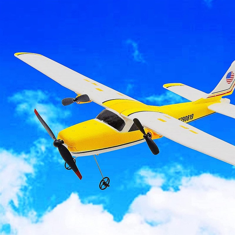 跨境2.4G遥控飞机固定翼EPP教练机电动航模遥控泡沫飞机