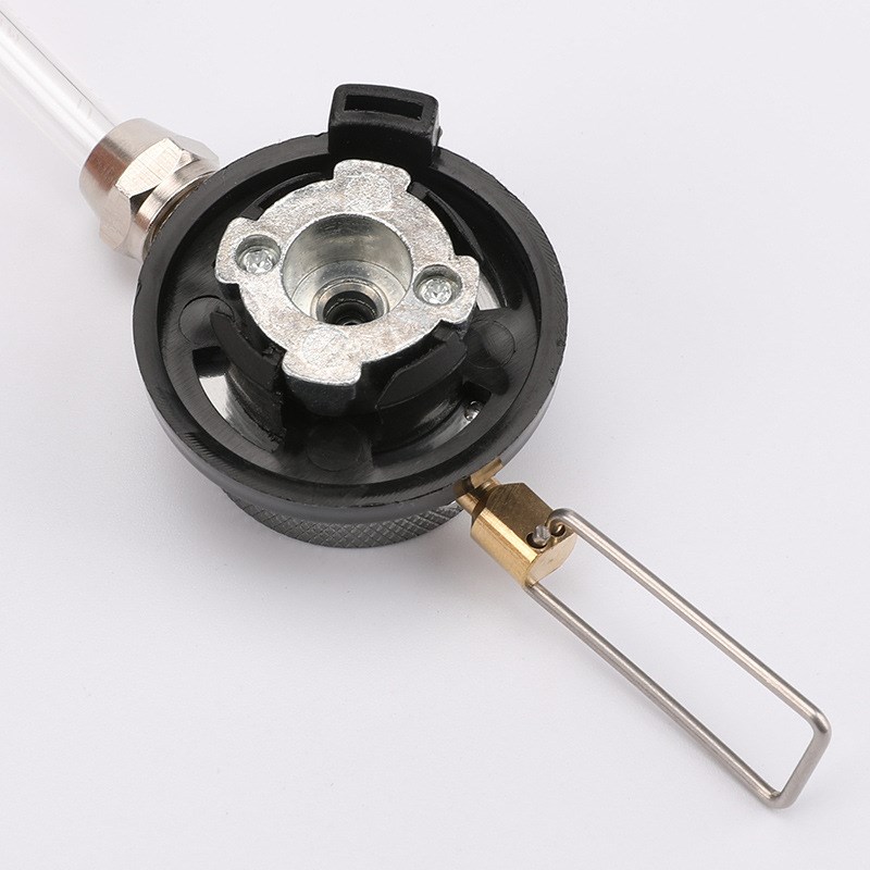 卡式气罐充气阀 户外炉子用的扁气罐充气阀 转换接头野营气罐充气