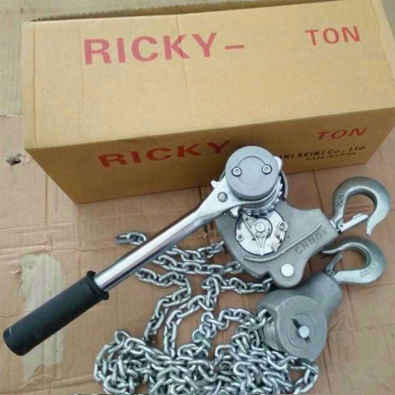 厂家现货环链手摇葫芦 0.75T1.5T2T3T4T6T9T3吨6吨铝合金手扳葫芦