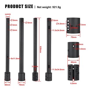 厂家电动滑板车配件共享版 固定件通用金属零件竖杆现货 立杆