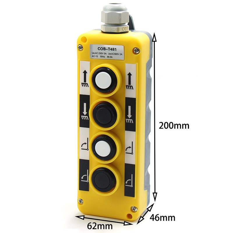工业遥控按钮开关起重机汽车控制器开关控制升降机电动COB-T381 C
