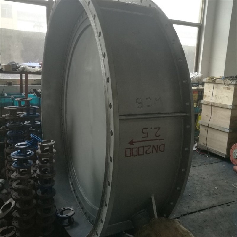 D941W电动大口径通风蝶阀 过水气动涡轮大型法兰蝶阀风机对夹蝶阀