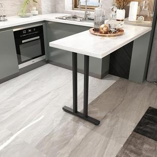 现货工字形桌脚悬空支架岛台吧台桌腿书桌办公桌餐桌架铁艺支撑腿