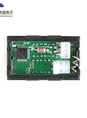 四位LED直流双显示电压电流表DC0-33.00V/0-999.9mA-3A可变精度