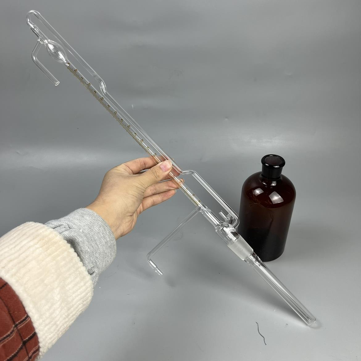 KF-1卡尔费休水分测定仪全自动滴定管 10ml/0.05分度五口瓶