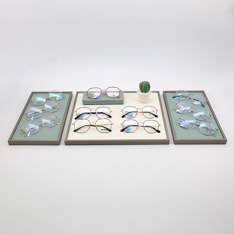 眼镜店展示架收纳托盘柜台桌面太阳墨镜架子陈列装饰道具美在空间