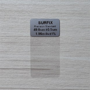 涂层测厚仪标准膜片校准片50m 高精度校准配件膜厚片测试片