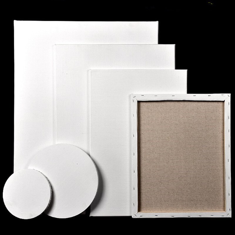 绘画材料画材初学者亚麻油画布油画框空白画板子内框油画颜料工具