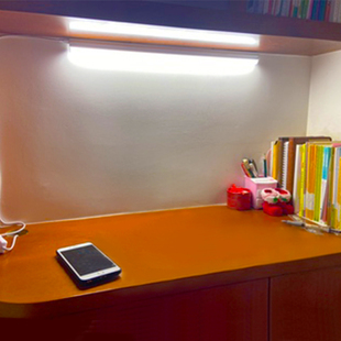 直插式led灯条日光灯管插座超亮宿舍桌有线台灯插线挂墙寝室