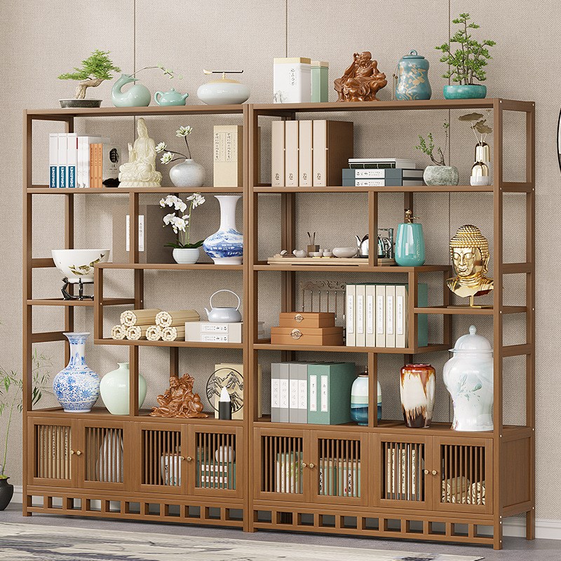 茶柜博古架茶具架茶架古装展示架现代多宝阁摆放架酒柜