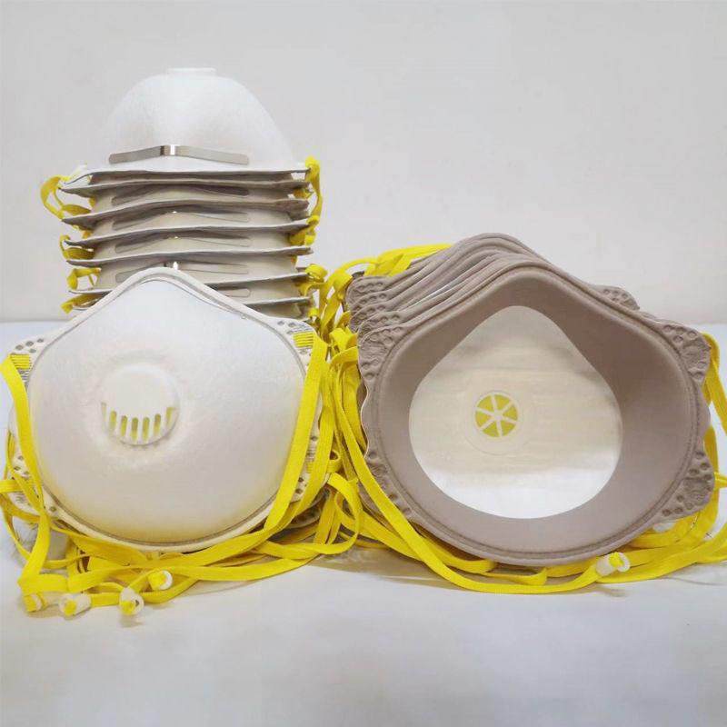 KN95头戴式杯型全包围垫防工业粉尘打磨装修煤矿油漆喷涂带呼吸阀,居家日用,口罩,淘宝优惠券,粉丝福利购,淘宝优惠卷