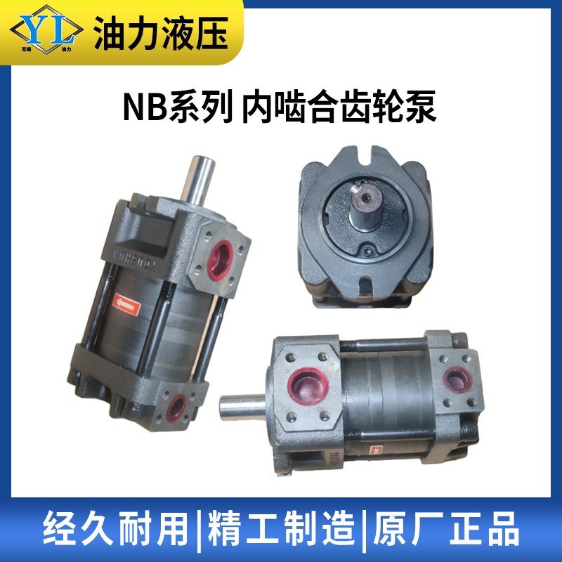 内啮合齿轮油泵NB2 NB3 NB4 NB5-G20/G25/G50/G63F液压高压油泵
