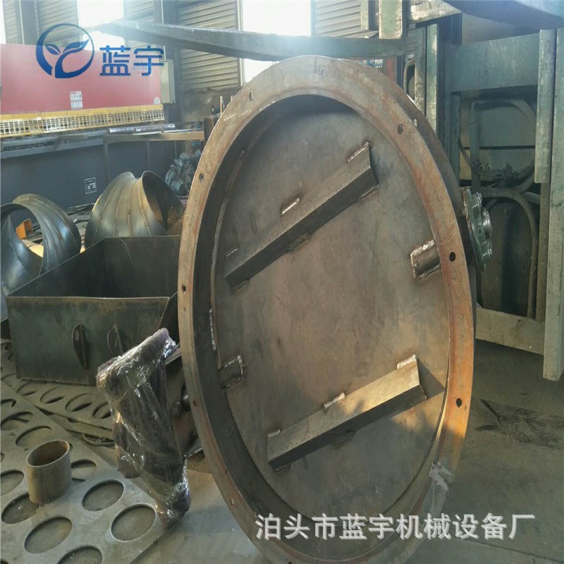 翻板调节风阀手动dn350不锈钢通风蝶阀手电一体矩形风门冷风阀