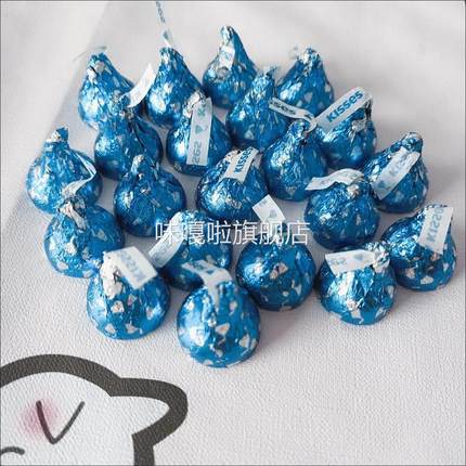 好时水滴巧克力排块散装零食品结婚喜糖果好时之吻情（代可可脂）