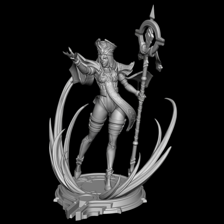 桌游 战棋 DND 西方神话 魔兽世界  棋子模型 手办灰模