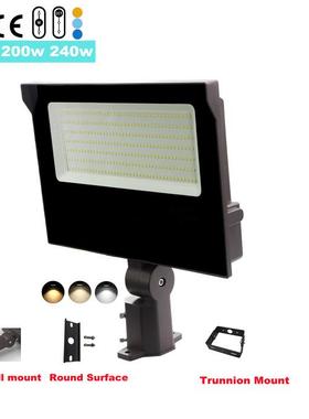 FETLCESAA厂家直供3功率3色可调LED路灯鞋盒灯150W200W240W