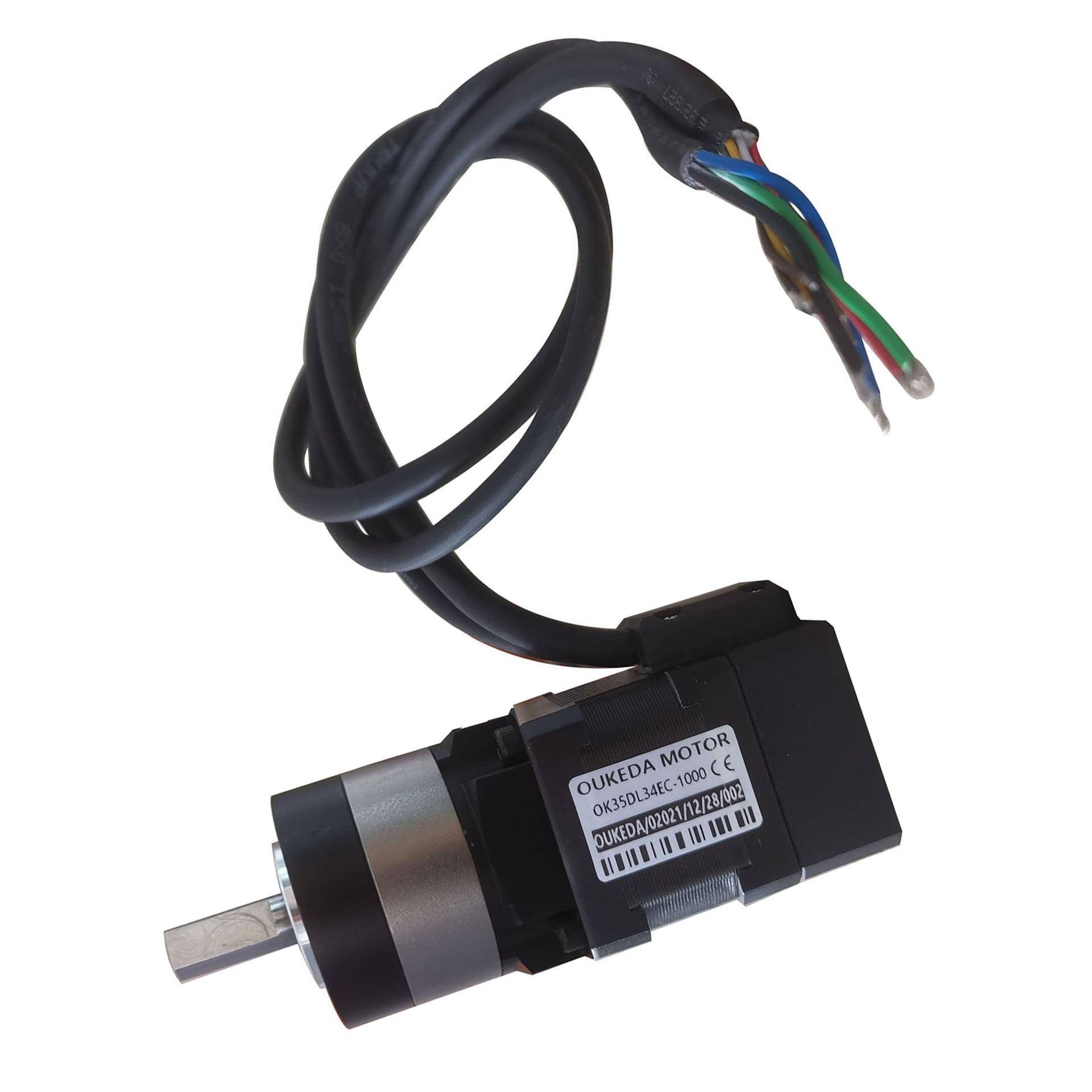 O35DL34EC1-PE5NEMA14Closedloopreductionmotor35mm1:5