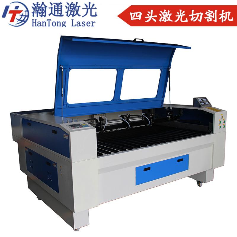 无纺布服装面料四头激光切割机请柬窗花剪纸激光雕刻机镂空机