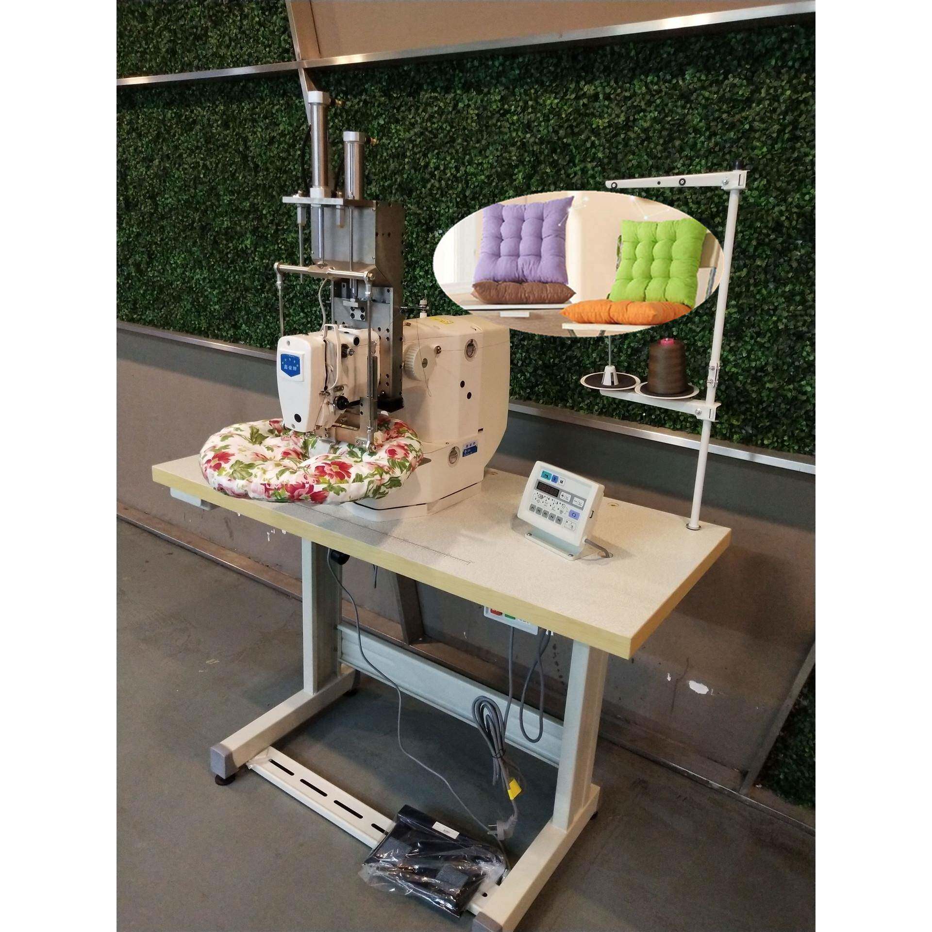 抱枕打圆机圆孔坐垫机抱枕定点缝纫机