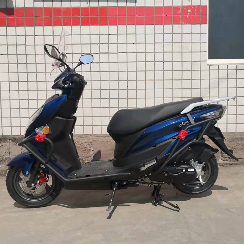 适用轻骑铃木优驿UE125T碳钢保险杠前后护杠防摔保护杠架前杠加厚