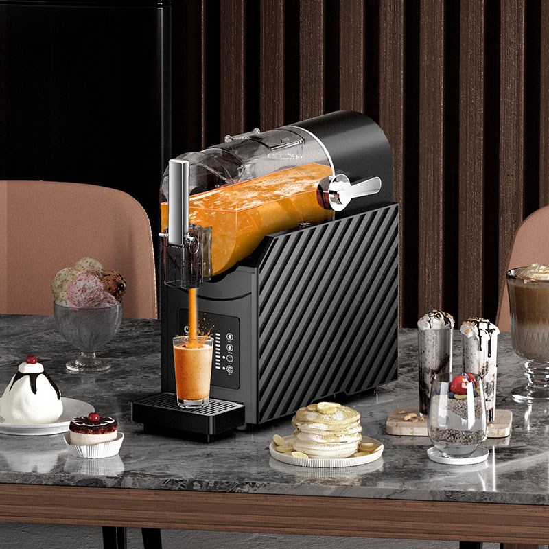 惠康雪融机家用商用两用小型全自动制冰机奶茶店火锅店摆摊冰沙机