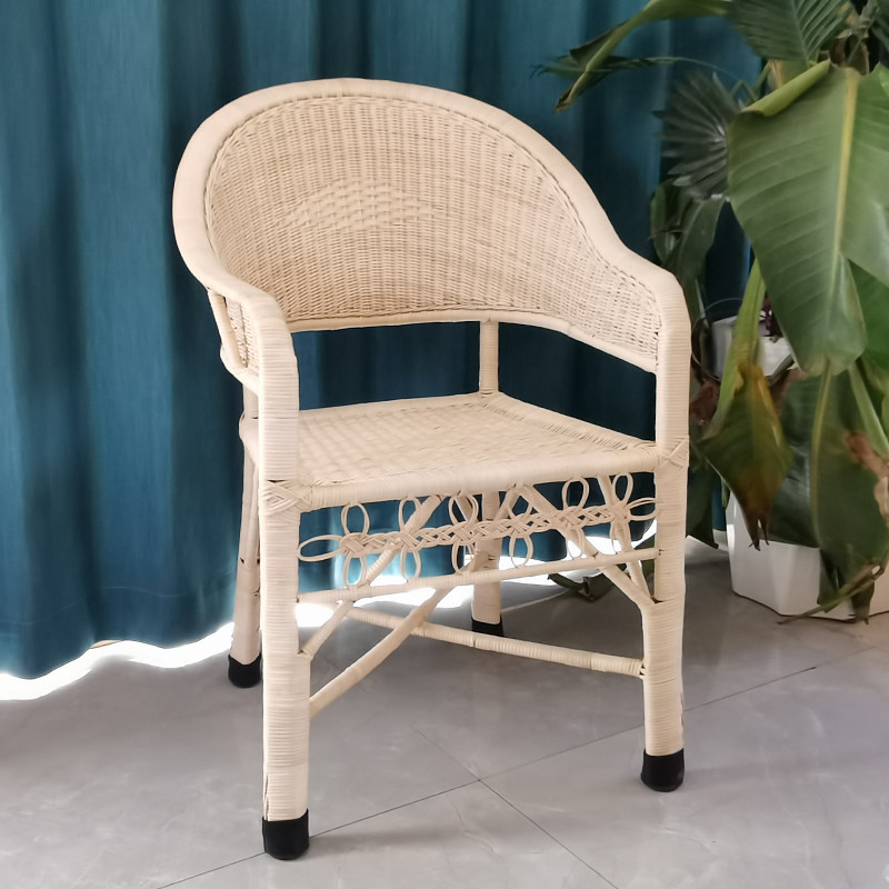 传统老式藤椅纯手工真藤椅子舒服久坐单个滕椅老年人家用阳台腾椅,住宅家具,阳台椅,淘宝优惠券,粉丝福利购,淘宝优惠卷