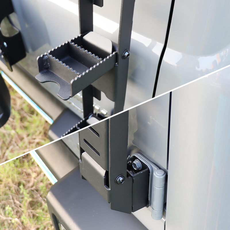 适用于2019-2023新款吉姆尼jimny jb74改装配件后门折叠爬梯尾梯