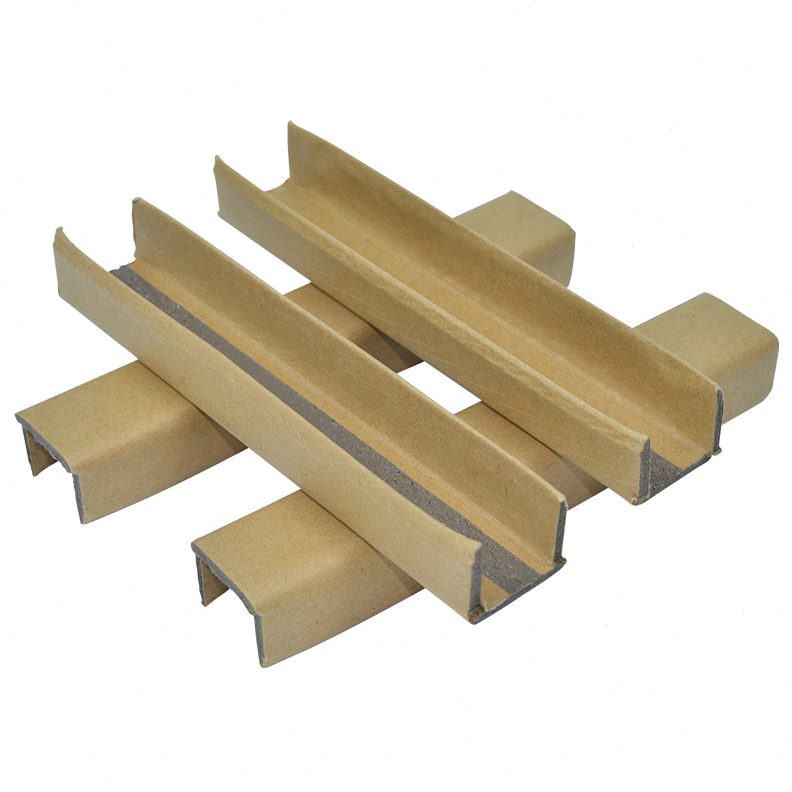 定 制U型纸护角加厚加硬防撞纸质护边条快递物流家具打包纸箱护角