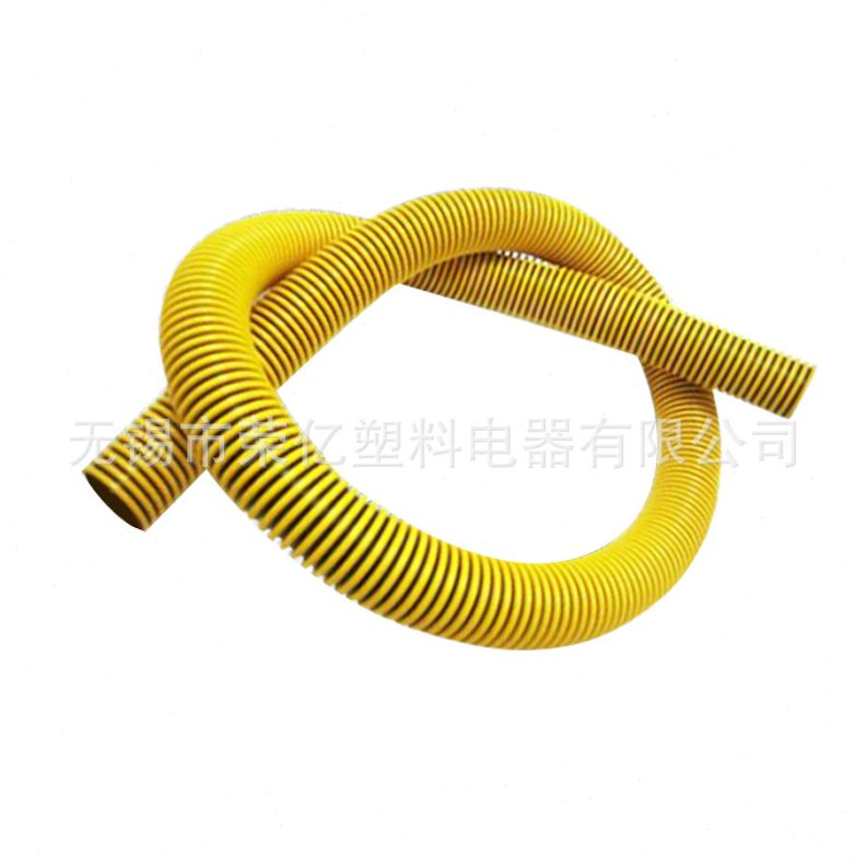 甄选PE EVA抗静电波纹管 工业设备集尘除尘螺纹软管吸尘器配件
