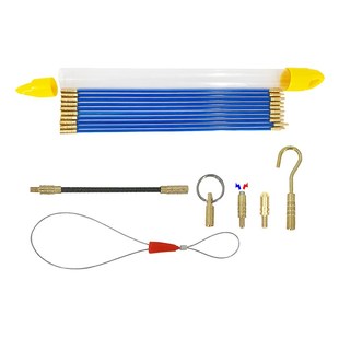 天板吊顶穿线杆穿线器勾线钩电工检修便携车库桥架布线器