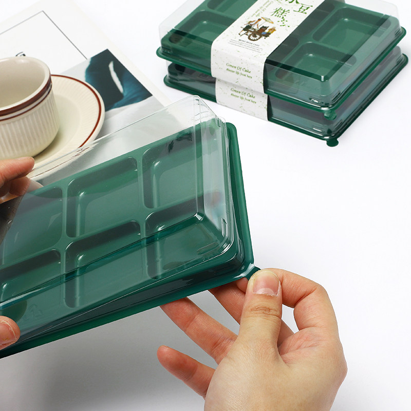 六格加厚绿豆糕冰糕艾草青团雪媚娘蛋黄酥冰皮吸塑包装盒,厨房/烹饪用具,点心包装盒/包装袋,淘宝优惠券,粉丝福利购,淘宝优惠卷