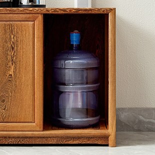 红木家具鸡翅木茶水柜新餐边柜实木小茶车客厅茶几家用