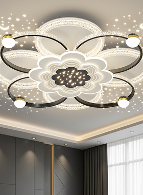 客厅灯2026新款轻奢高级感意式极简客厅主灯吸顶灯全屋灯具套餐