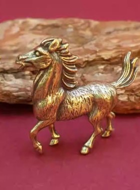 黄铜十二生肖摆件全套生肖鼠牛虎兔龙蛇马羊猴鸡狗猪属相工艺品