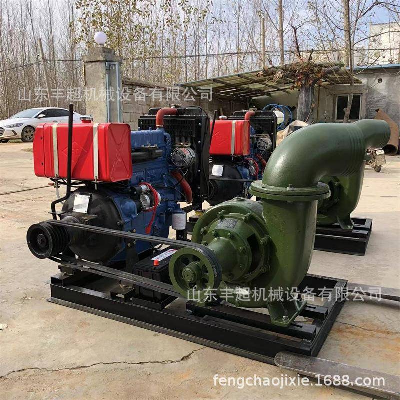 农用浇地自吸泵4-12寸灌溉抽水机上水快农田浇地抽水泵高效