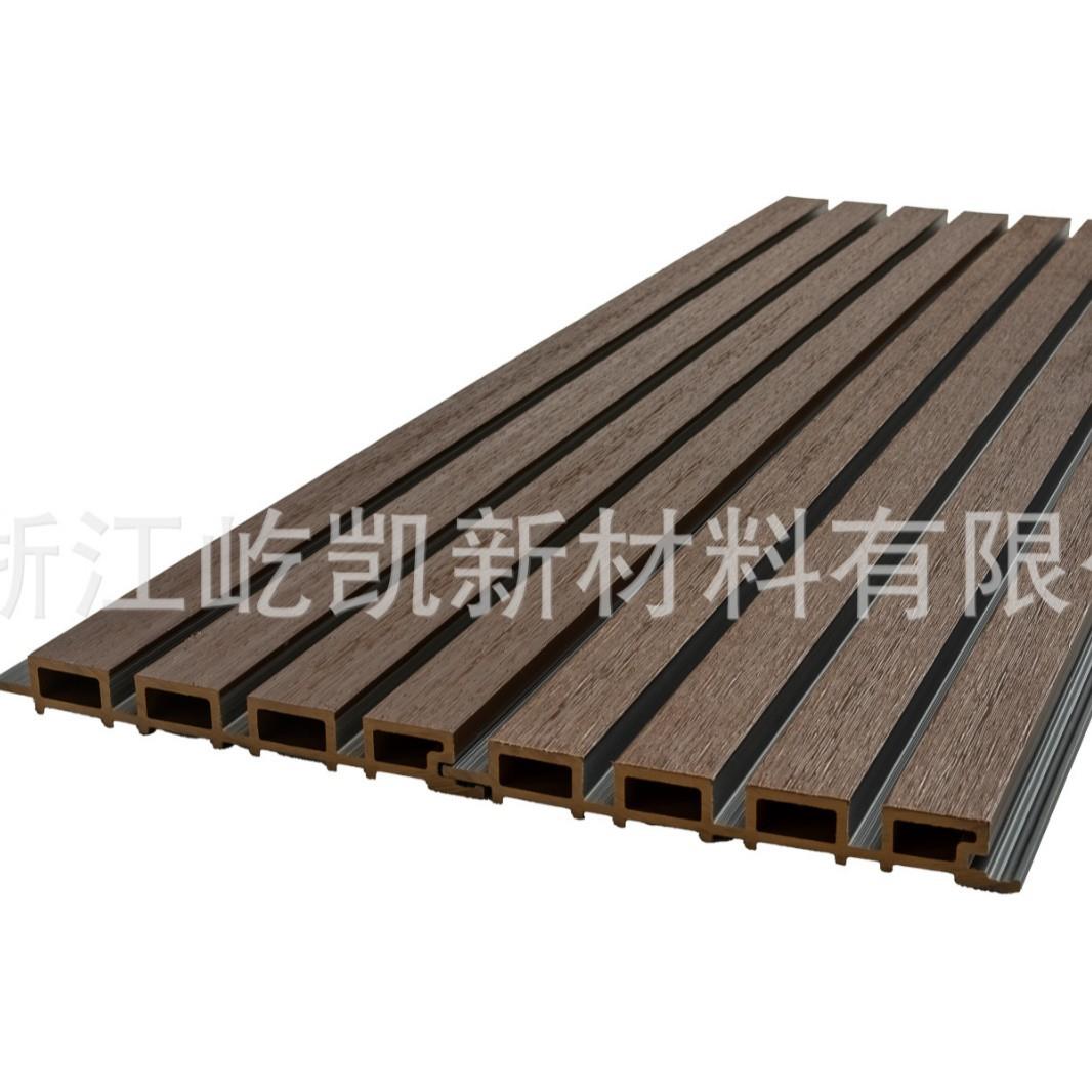 厂家直销户外木塑共挤长城板外墙板塑木吊顶围栏阳台别墅装饰格栅