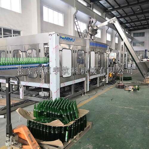 精酿啤酒40头汽水灌装机鲜啤灌装设备啤酒原浆灌装线