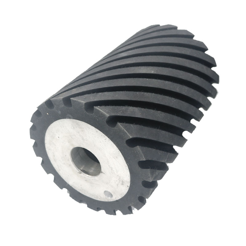 水磨机砂带机橡胶轮 铝芯轮 金属打磨拉丝轮 抛光机砂带轮 铝轮