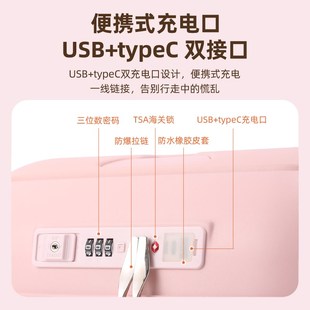 前开盖行李箱18寸小A型轻便儿童登机箱男女学生拉杆旅行 2024新款