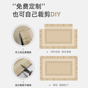 现代简约可定g制进门地垫防滑蹭土入户门垫可裁剪家用室内地毯脚