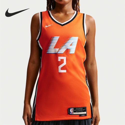 Nike/耐克官方正品洛杉矶快船队男士干爽运动无袖T恤HM5984-821