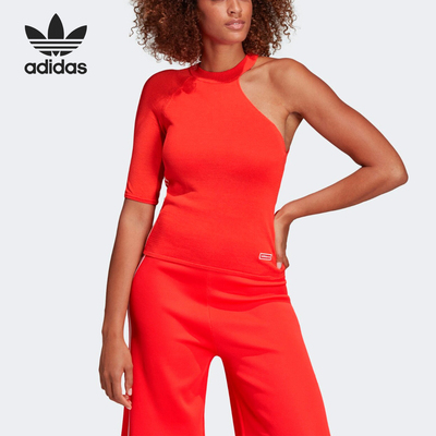 Adidas/阿迪达斯正品Originals三叶草 女子TEE短袖运动T恤 DU7872