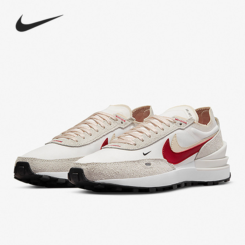Nike/耐克官方正品Waffle One女子休闲舒适运动跑步鞋DX4309-100