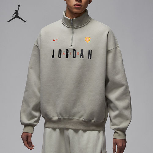 Nike/耐克官方正品Jordan Flight男士加绒卫衣套头衫IF1817-334